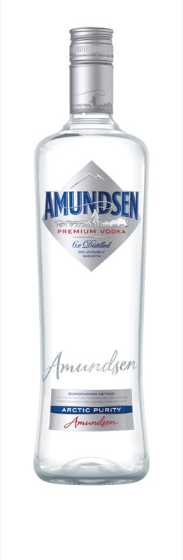 detail Vodka Amundsen 37,5% 1l