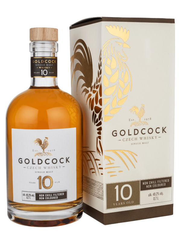 detail Whisky Goldcock 10yo 49,2% 0,7l /Jelínek/