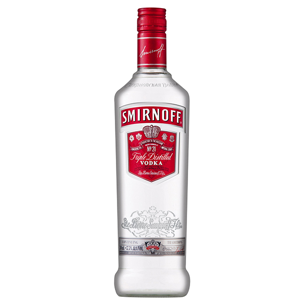 detail Vodka Smirnoff Red 37,5% 0,7l