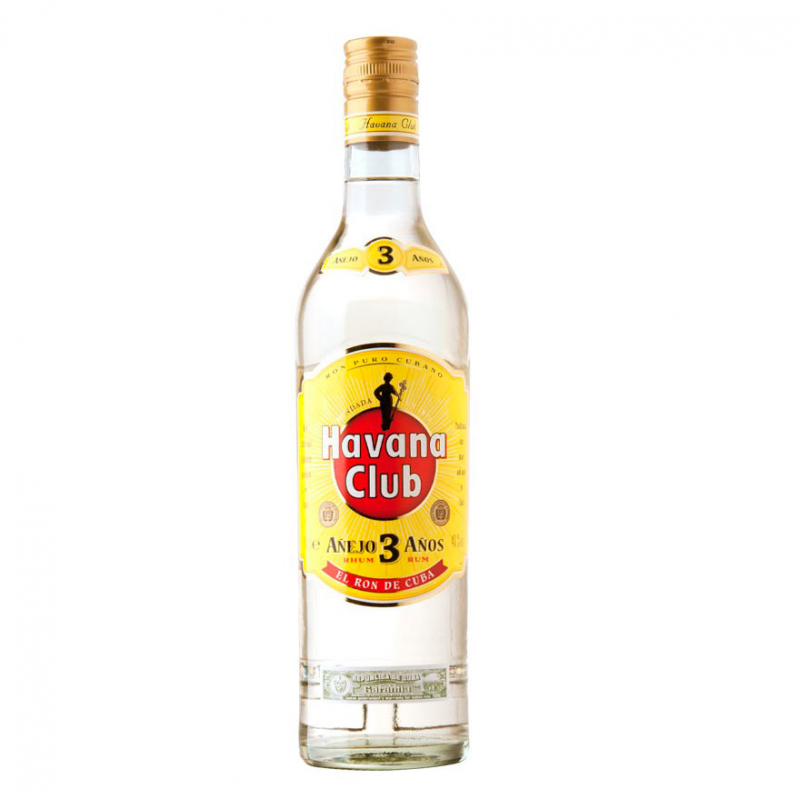 detail Rum Havana Club Anejo 3yo 37,5% 1l /Kuba/