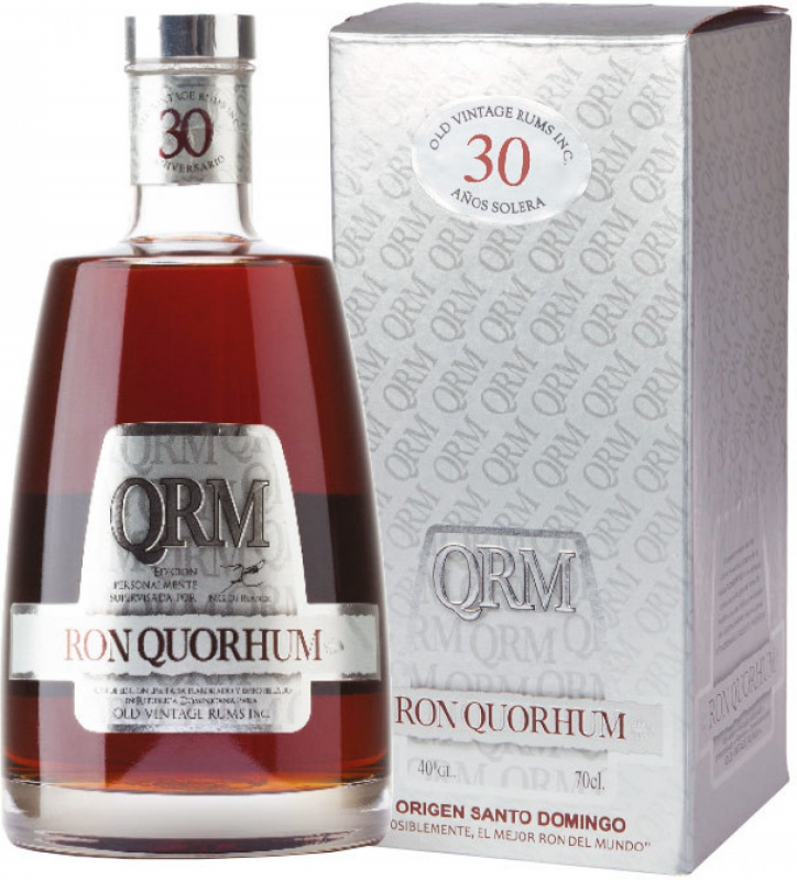 detail Rum Quorhum 30yo 40% 0,7l /Dominikánská rep./