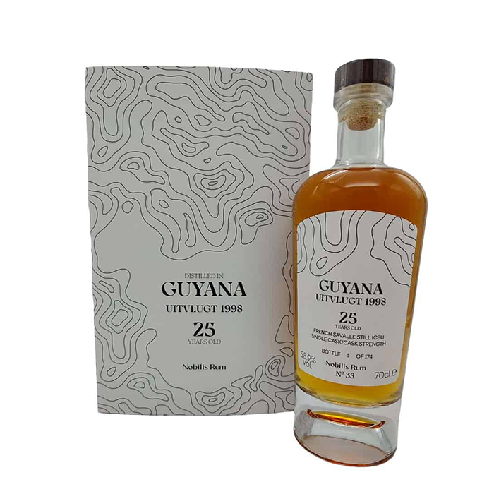 detail Rum Nobilis No.35 Guyana Uitvlugt 1998, 25 y.o. 58,9% 0,7l /Dánsko/