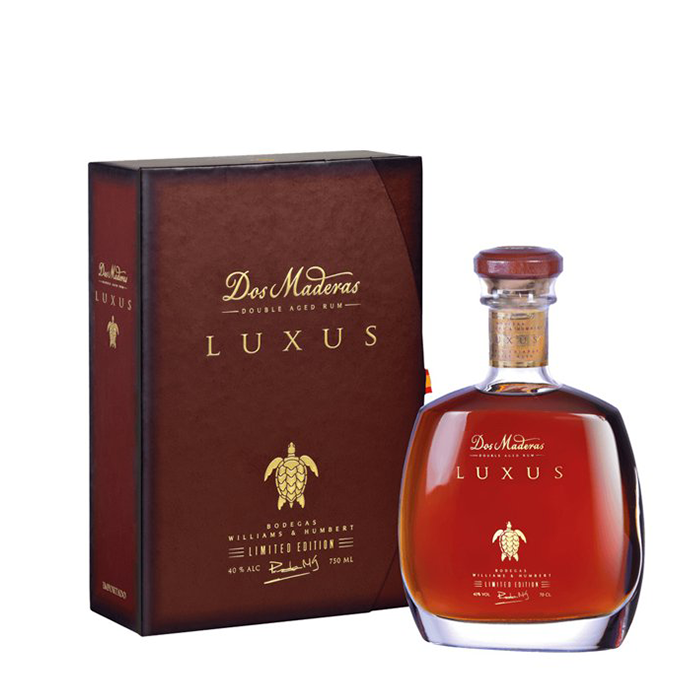 detail Rum Ron dos Maderas Luxus 40% 0,7l /Barbados/