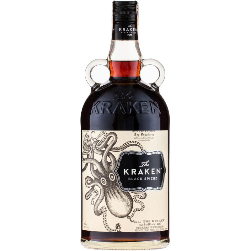 detail Rum Kraken Black Spiced 40% 1l /Trinidad a Tobago/