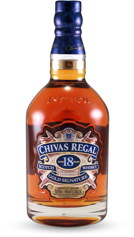 detail Whisky Chivas Regal 18yo 40% 0,7l