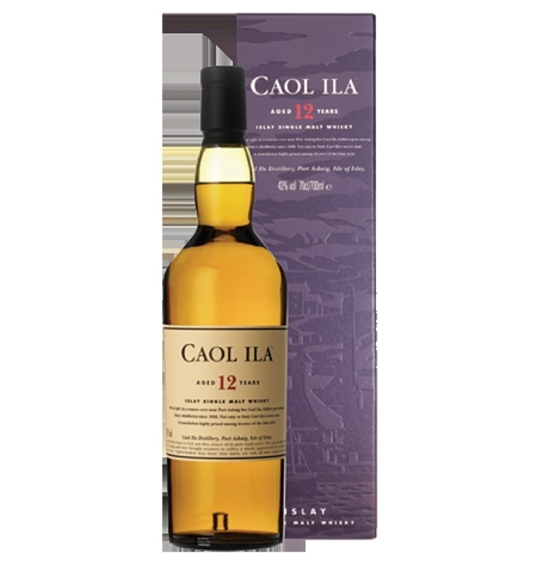 detail Whisky Caol Ila 12yo 43% 0,7l
