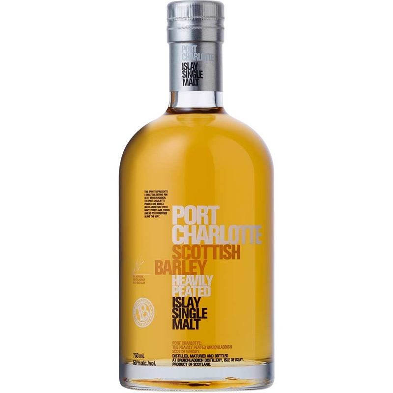 detail Whisky Bruichladdich Port Charlotte 50% 0,7l