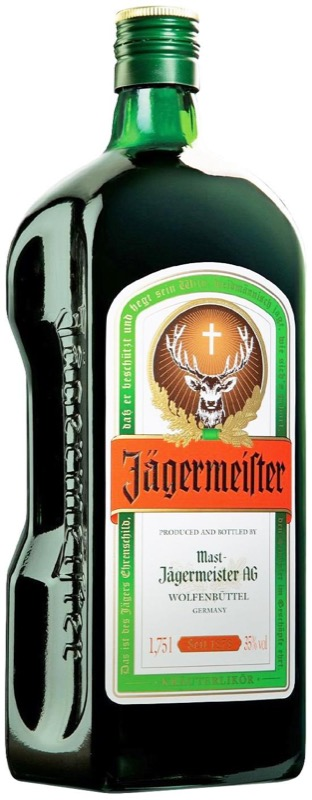 detail Jägermeister 35% 1,75l