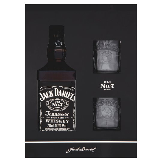 detail Jack Daniel´s + 2 skleničky 40% 0,7l