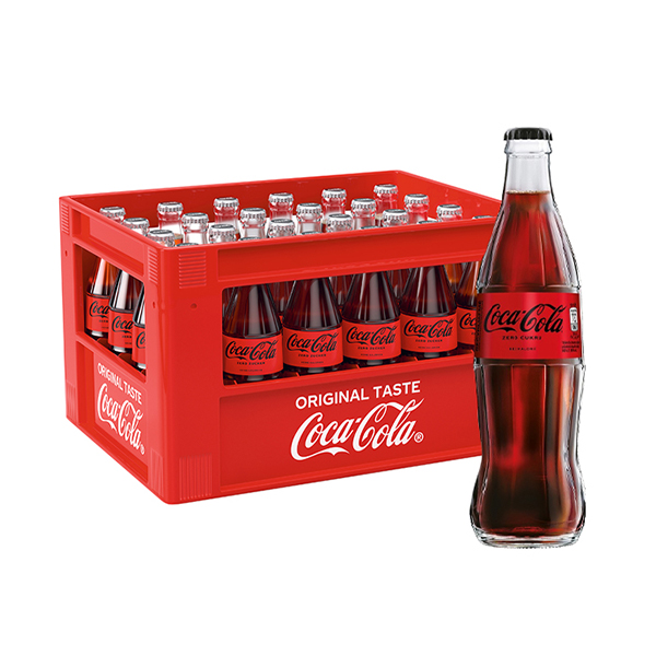 detail Coca Cola Zero 0,33l sklo x 24 ks