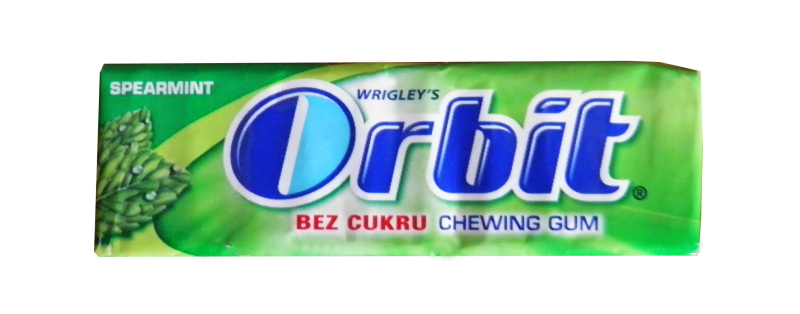 detail Žvýkačky Orbit Spearmint dražé 14g