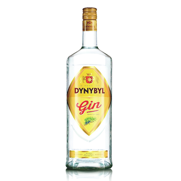 detail Gin Extra Dry 37,5% 1l Dynybyl