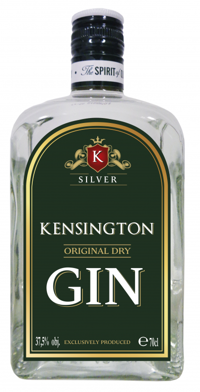 detail Gin Kensington Dry Silver 37,5% 0,7l