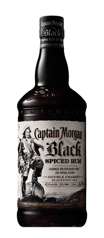 detail Rum Captain Morgan Black Spiced 40% 1l /Jamajka/