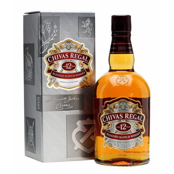 detail Whisky Chivas Regal 12yo 40% 0,7l