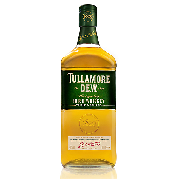 detail Whiskey Tullamore Dew Irish 40% 0,7l