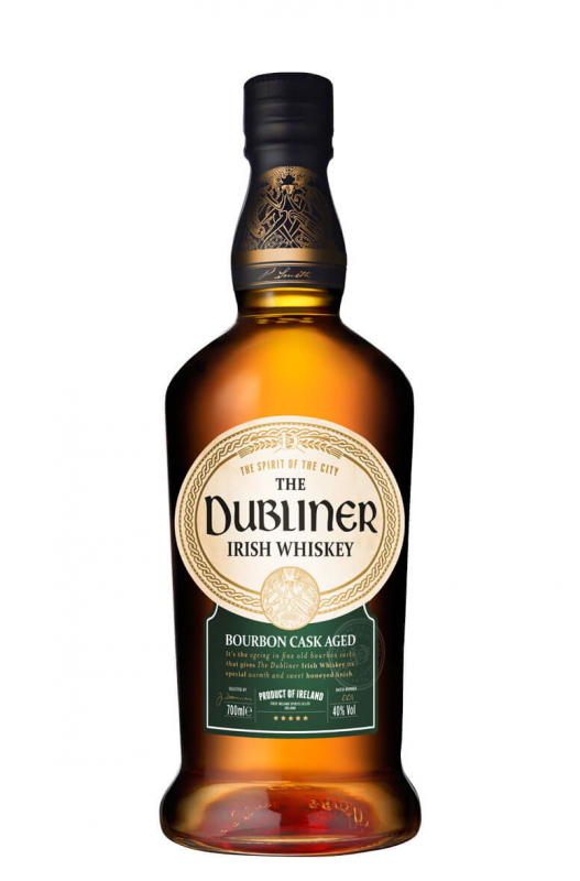 detail Whiskey The Dubliner 40% 0,7l