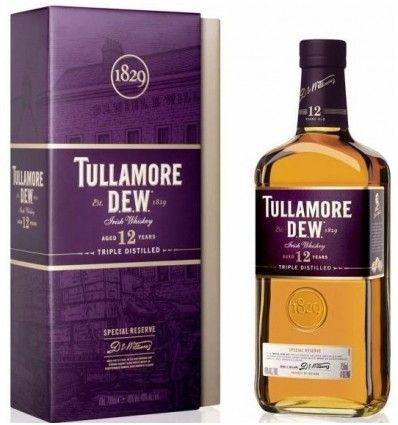 detail Whiskey Tullamore Dew 12yo 40% 0,7l