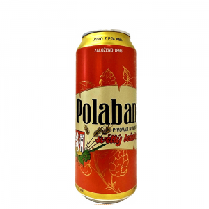 Pivo Postřižiny Polaban 12° 0,5l plech