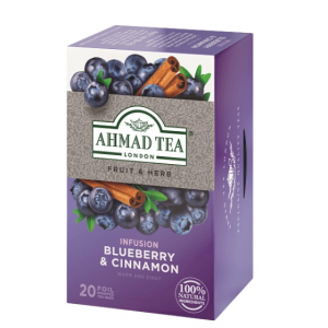 Čaj Ahmad Blueberry&Cinnamon 20ks