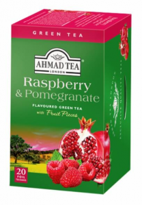 Čaj Ahmad Green Raspberry & Pomegranate 20ks