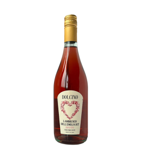 Lambrusco Dolcino Rosato růžové 0,75l