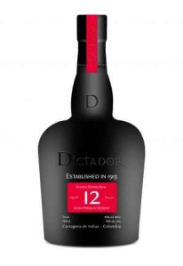 Rum Dictador 12yo 40% 0,7l /Kolumbie/