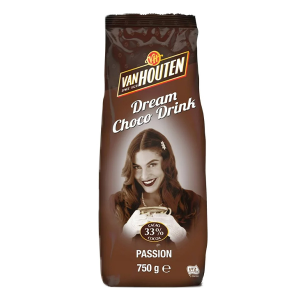Horká čokoláda Van Houten Passion 33% 750g