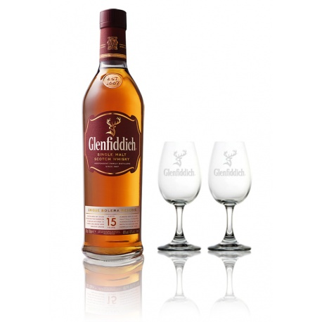 detail Whisky Glenfiddich 15yo 40% 0,7l