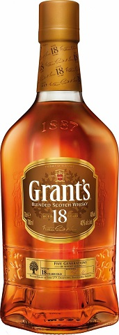 detail Whisky Grants 18yo 40% 0,7l