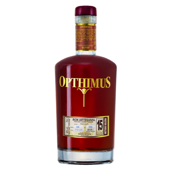detail Rum Opthimus 15 Sistema Solera 43% 0,7l / Dominikánská rep./