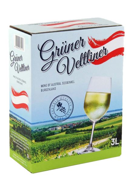 detail Grüner Veltliner suché 3l bag in box /Rakousko/