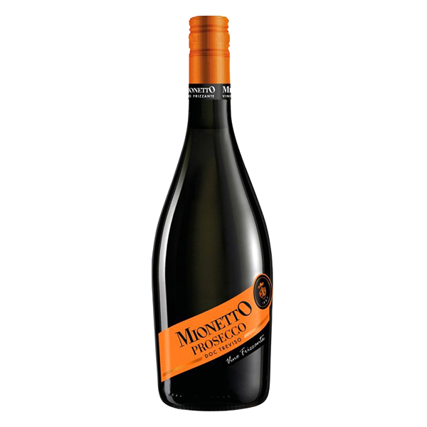 detail Prosecco Mionetto frizzante 0,75l