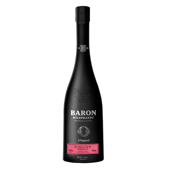 detail Baron Hildprandt ze zralých třešní 40% 0,7l