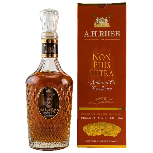 detail Rum A.H. Riise Ambre d´Or 42% 0,7l /Panenské ostrovy/