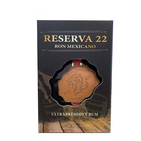 detail Ron 22 Reserva 40% 0,7l