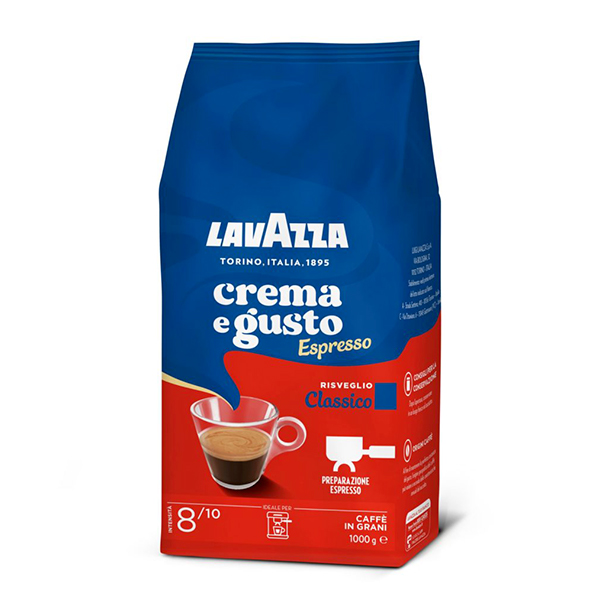 detail Káva Lavazza Espresso Crema e Gusto Classico zrno 1kg
