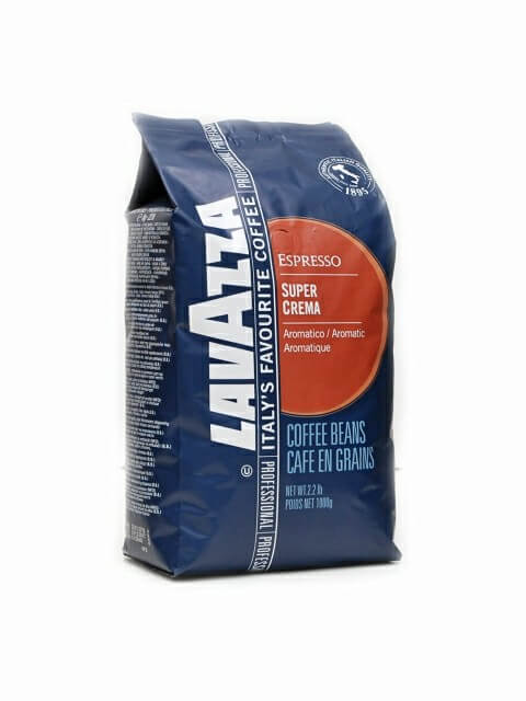 detail Káva Lavazza Super Crema 1kg zrno