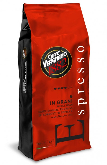 detail Káva Vergnano Espresso zrno 1kg