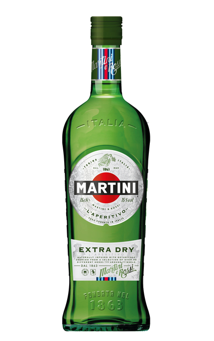 detail Martini Extra Dry 15% 1l