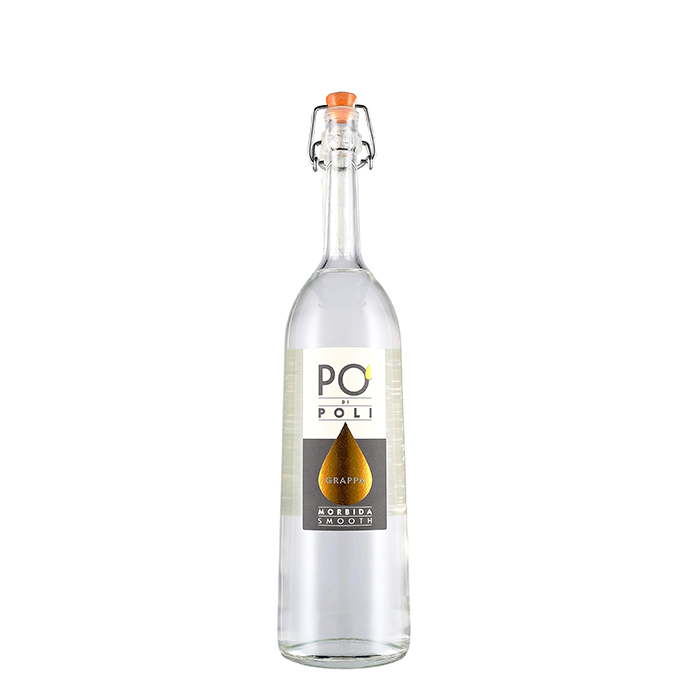 detail Grappa Po di Poli Moscato 40% 0,7l