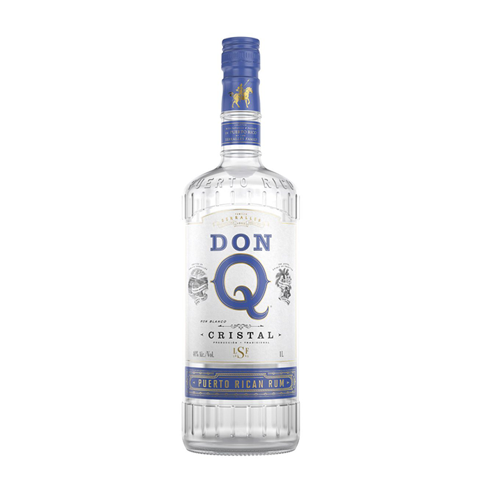 detail Rum Don Q Cristal 40% 1l /Portoriko/