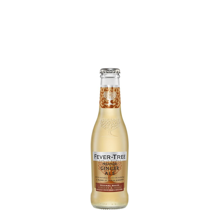 detail Fever Tree ginger ale 0,2l sklo