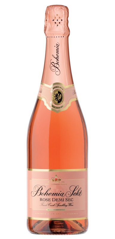 detail Bohemia Sekt Demi Sec rosé 11,5% 0,75l