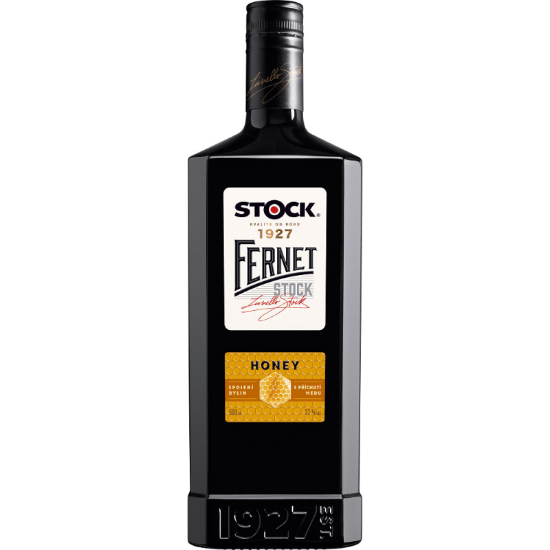 detail Fernet Stock Honey 27% 0,5l