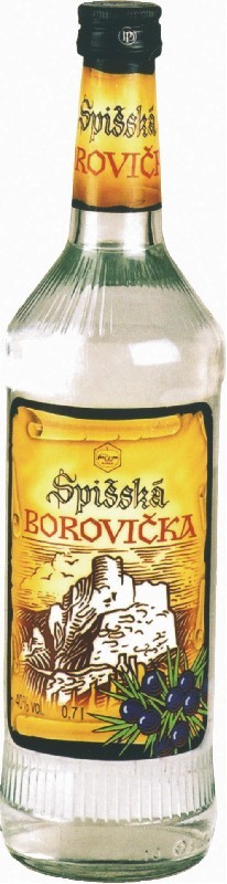 detail Spišská borovička 40% 0,7l