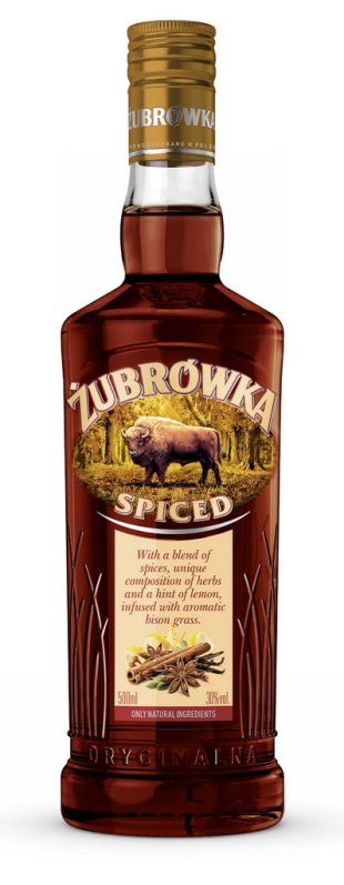 detail Vodka Zubrowka Spiced 30% 0,5l