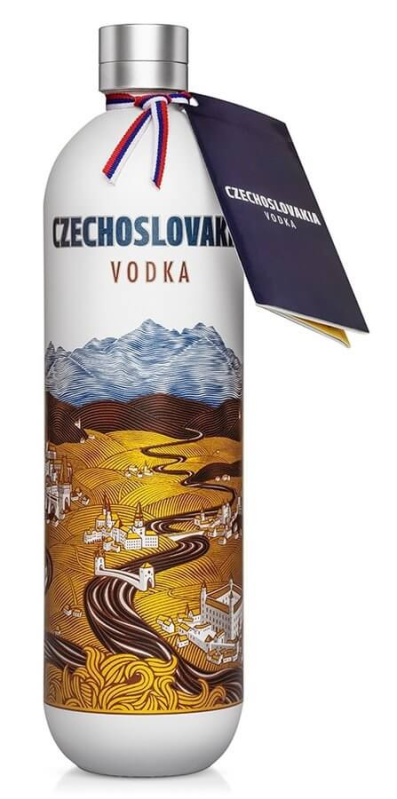 detail Vodka Czechoslovakia 40% 0,7l