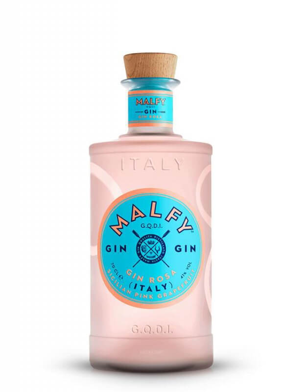 detail Gin Malfy Rosa Grapefruit 41% 0,7l