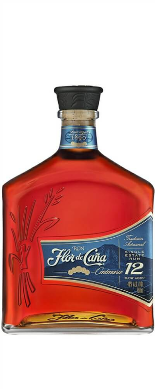 detail Rum Flor de Cana 12yo 40% 0,7l /Nikaragua/